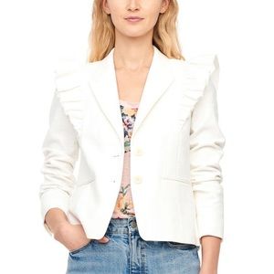 New with tags! Rebecca Taylor White Jacket